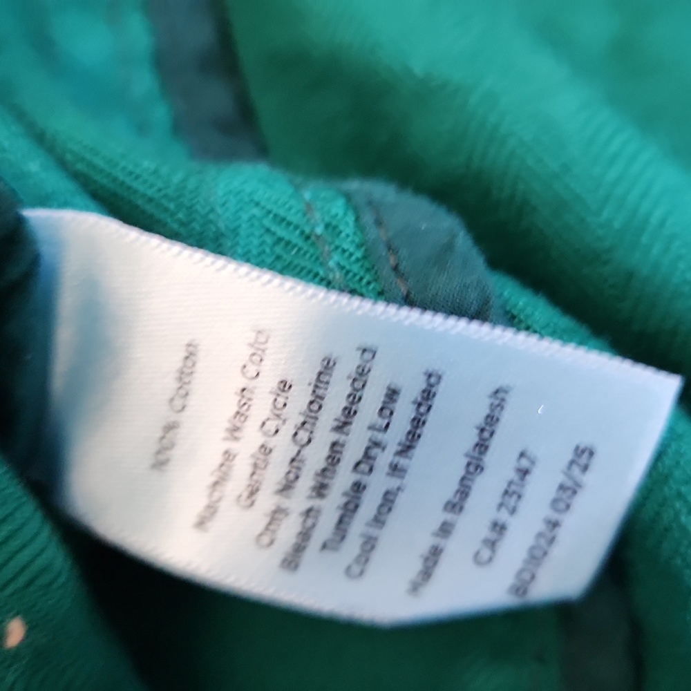 Talbot's Button Front Green Jacket - LP (NWT) - Picture 5 of 8
